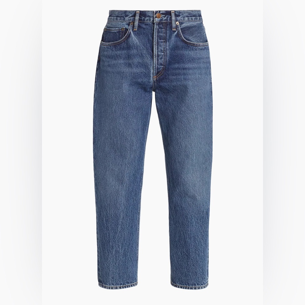 AGOLDE Parker Rigid Straight-leg Crop Jeans